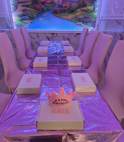 Girls spa birthday party in Key Biscayne
